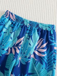 SHEIN Bộ 3 món bao gồm: Áo ba lỗ màu xanh dương cho bé trai/trẻ em, quần short đi nghỉ mát và mũ ngư dân. Bộ đồ đi nghỉ mát, trang phục bé trai, bộ áo ba lỗ. - Nhiều màu - Xem 8