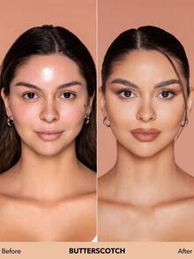 SHEGLAM Complexion Pro 持久透氣霧麵粉底液-奶油色霧面防汗粉底液控油全面遮瑕無孔遮瑕防水無瑕不褪色輕薄液體粉底液 - Butterscotch - 查看 4