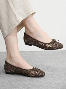 CUCCOO BIZCHIC Women Plain Minimalist Casual Flat Loafers For Christmas - Coffee Brown - View 3