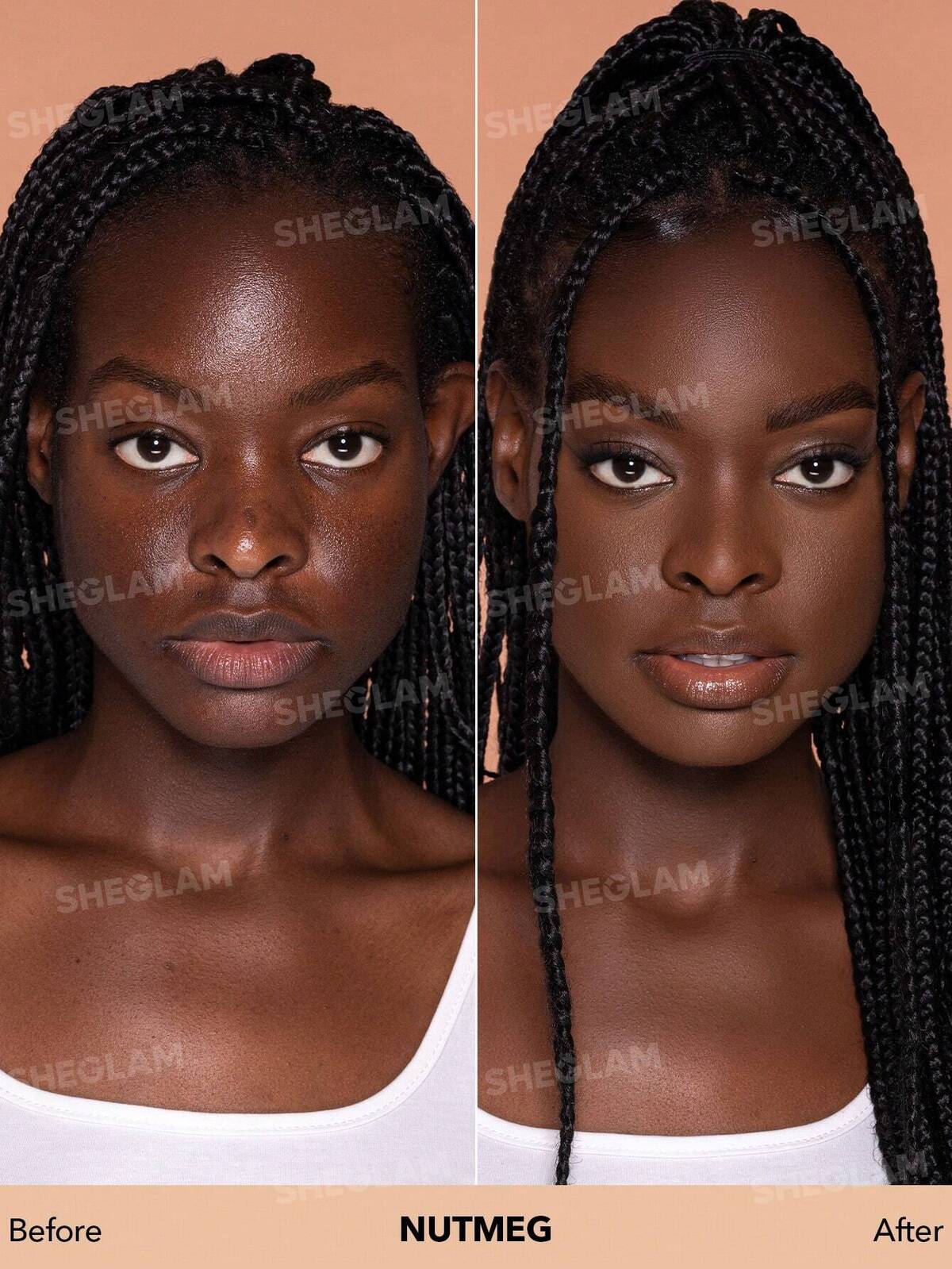 Complexion Pro-Langanhaltende-atmungsaktive-matte Grundierung-Muskatnuss