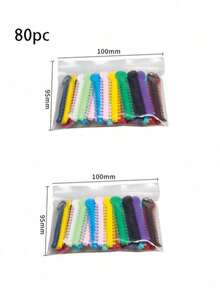 [Dispensador de plástico oral conveniente + 40 piezas de anillo de ligadura de color] - Materiales dentales Anillo de ligadura oral Pistola de ligadura para uso personal y doméstico - Multicolor - Ver 12