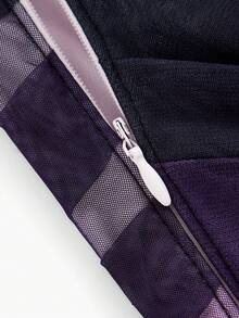 MOTF Soiréza WOMEN'S POSITIONING PRINTED MESH PARTY DRESS, SPRING/SUMMER - Multicolor - View 4