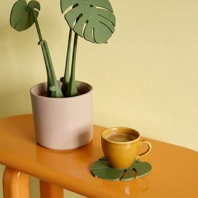 Joivida 1pc Fun 2-In-1 Flower Pot With Turtle Back Bamboo And Magnet Design, Perfect For Decorating Your Home And Suitable For Valentine's Day, Easter, Christmas, Halloween, And New Year Gifts