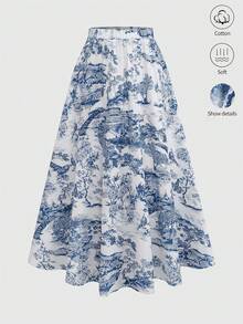 Blue and White
