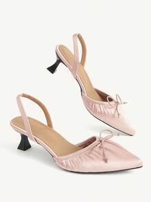 CUCCOO CHICEST Giày sandal cao gót nữ - Màu Hồng baby - Xem 4