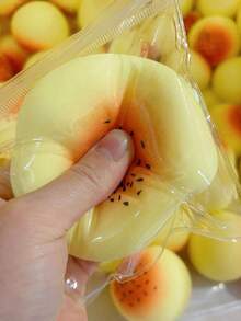 MINKOJA 1个/2个/3个装超柔软卡仕达奶油慢回弹玩具，减压玩具，学生奖励，课堂奖品 - 彩色 - 查看 3