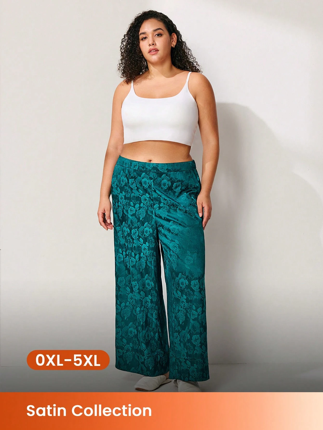 Floral Pattern Lounge Trousers