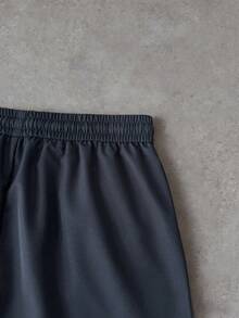 PAVTROS Men's Loose Printed Shorts, Design, Casual Versatile Fashion Knee-Length Pants - Navy Blue - View 7