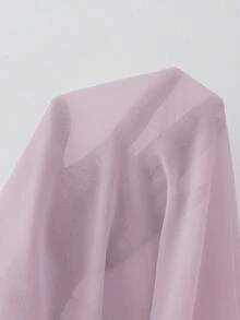 GlowEve 新款春夏时尚侧系带纽扣无袖背心上衣，法式优雅百搭女式衬衫 - 淡紫色 - 查看 3