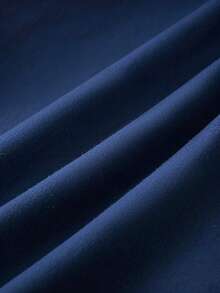 Manfinity Joysei Navy Blue Fitted T-Shirt For Men - Navy Blue - View 4