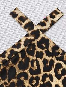 SHEIN 4件套少女纯色针织短款修身休闲背心套装 - 彩色 - 查看 5