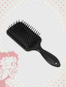 Betty Boop | ROMWE Lược đệm khí in hình cô gái dễ thương Betty Theme, lược massage da đầu làm mượt tóc và tạo kiểu tóc. - Trắng đỏ đen - Xem 3