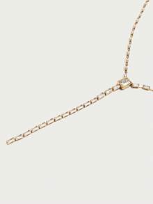 Glisma Women's Fashion Necklace,Premium/Old Money/Classy,Sexy/Vintage,For Mom/Women/Girl/Mother,Summer/Beach/Prom/Party,18K Gold-Plated - Gold - View 5
