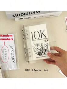 Sổ tiết kiệm phong bì 12 tháng 2.5K/5K/10K, Sổ tiết kiệm rời, Sổ bìa cứng, Sổ ghi chép tiết kiệm, Phong bì tiền mặt, Sổ tiết kiệm tiền, Sổ lập kế hoạch thử thách, Album ảnh dung lượng lớn, Sổ lập kế hoạch quản lý tài chính - Trong sáng - Xem 7