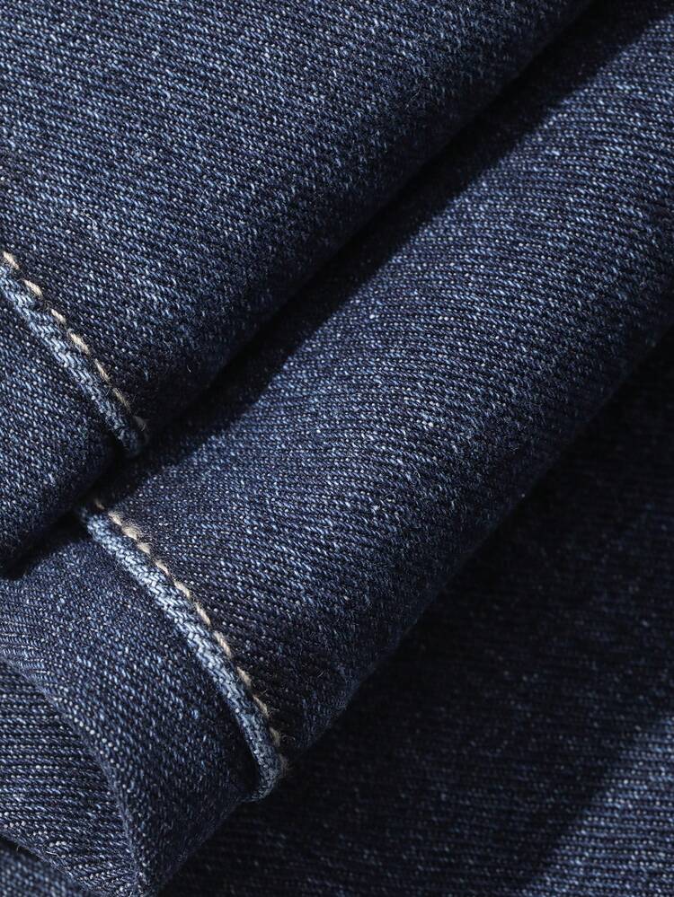 Women's Blue Cotton Washed Casual Flare Jeans, Spring & Summer