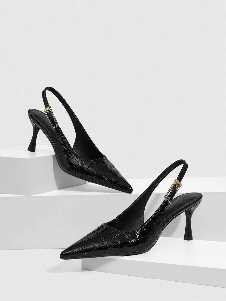 CUCCOO SZL Women's Fashion Versatile Elegant Pointed Toe Pumps