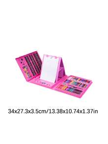Watercolor Pens, Drawing Tools, Crayons, Stationery Gift Sets, Writing Instruments (Box Color And Pattern Shipped Randomly), Watercolor Pen Sets, Drawing Tool Sets, Colored Pencils, Crayons, Oil Pastels, Colored Paint Blocks, Drawing Boxes, Colored Markers, Complete Paint Sets, Gift Boxes, Creating Colorful Childhood Oil Paintings, Colored Paintings - Multicolor - View 3