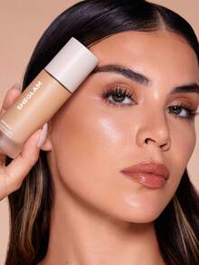 SHEGLAM Skinfinite Hydrating Foundation-Peach Flawless Dewy Foundation Hydrating Coverage Invisible Pore Concealer Pore-Less Non-Greasy Lightweight Soft Liquid Foundation Brand Beauty Makeup Face Paint Cosmetic For Women Girls Perfect For Spring Summer Ideal For Y2K Fancy Fashion Suitable For Birthday Mother'S Day Gift Rave Party Ready Best Color - Peach - View 10