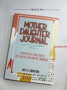 1pc/Interactive Mother Daughter Journal, Fun Conversation Starter Book For Family Connection - multicolor - View 3