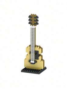 Music Instrument Building Blocks, Music Wonderland, Art Building Blocks, Piano Building Blocks, Bass Building Blocks, Guitar Building Blocks, Birthday Gift, New Year Gift, Holiday Gift, Father's Day Gift, Mother's Day Gift, Wedding Gift, Wedding Decor, Graduation Gift - Multicolor - View 8