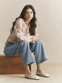 Rosivie Giày bệt nữ - Màu hạnh nhân 2 - Xem 2