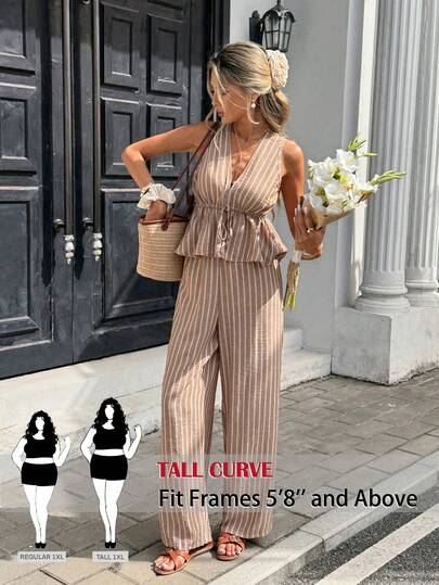 SHEIN Tall CURVE Plus Size Women's Casual Black Knit Flare Pants, Pleated Leopard Print Waistband, Extra Long Fashionable Textured Leopard Print Pants, Leopard Print Pants, Black Flare Pants, Leopard Print Bottoms, Flare Leggings, Black Pants, Suitable For Summer, Daily Commute, Dating, Party, Christmas, New Year, Thanksgiving, Party, Wedding, Beach, Graduation Ceremony, Fashion, Elegant, Casual, Outing, Dating, Reservation, Commuting, Shiny, Valentine's Day, Elegant, Vacation, Casual, Y2K, Outing, Graduation Ceremony And Other Occasions.