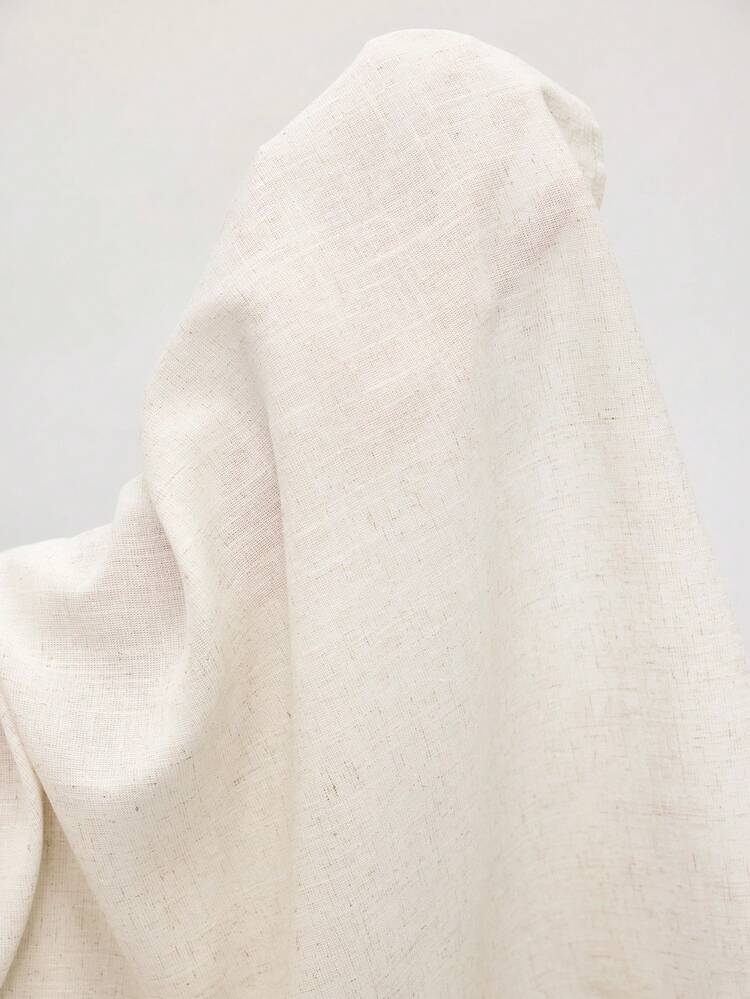 SHEIN Maija Women's Casual Versatile Ruched Circular Ring Neck Vacation Dress,Vacation Outfits Women