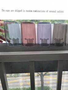 镀金牙刷架、牙膏架、漱口杯、壁挂式牙刷架、家用牙刷架、牙膏挤压器、返校季 - 彩色 - 查看 5