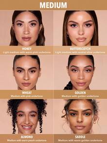 SHEGLAM Base De Maquillaje Hidratante Skinfinite-Honey Flawless Dewy Foundation Cobertura Hidratante Corrector De Poros Invisible Sin Poros No Grasoso Base De Maquillaje LíQuida Suave Y Ligera Marca Belleza Maquillaje Maquullaje CosméTica Para Mujeres NiñAs Perfecto Para Invierno Primavera Verano Ideal Para Y2K Elegante Moda Adecuado Para CumpleañOs DíA De La Madre Regalo Fiesta Listo Mejor Color - Honey - Ver 6