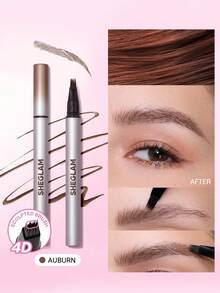 SHEGLAM Brow-Fection Micro-Stroke Liquid Pen-06 Auburn Brow Pomade Brand Beauty Makeup Face Paint Cosmetic For Women Girls Perfect For Spring Summer Ideal For Y2K Fancy Fashion Suitable For Birthday Mother'S Day Gift Rave Party Ready Best Color - Auburn - View 10