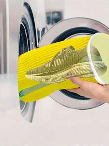 1/2 360° Shoe Washing Bag For All Shoe Types - A Protective Laundry Bag That Is Shape-Resistant, Machine Washable, Air Dryable, And Lined With Soft Fleece, Perfect For Sneakers And Casual Shoes. - Multicolor - View 5