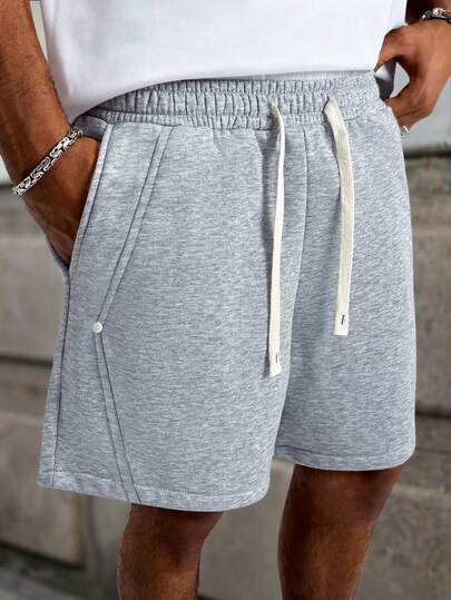 PAVTROS Young Men's Street Style, Multi-Functional Item: Elastic Waist Loose Casual Men's Shorts, Suitable For Street Wear, Daily Casual, Weekend Outings, Music Festivals, Social Gatherings And Other Young Social Occasions. These Shorts Are An Indispensable Versatile Item In A Man's Wardrobe, And Make An Excellent Gift For Boyfriends Or Husbands.
