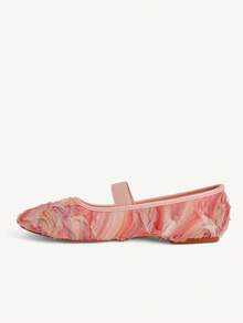 CUCCOO CHICEST 女士百搭时尚平底鞋，适合日常穿着 - 粉色 - 查看 5