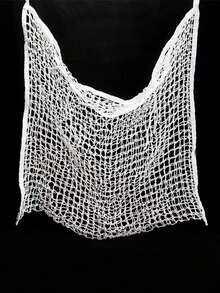 1pc Durable Slow-Feed Hay Net, Suitable For Horses And Goats - Easy To Fill, Large Opening Design - Black And White Color Scheme, Small Mesh Holes - Multicolor - View 7