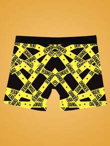 1 chiếc quần boxer nam in họa tiết thời trang - Nhiều màu - Xem 3