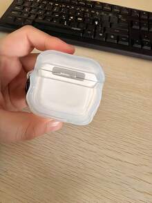 1 chiếc ốp lưng cứng màu đen họa tiết 8 quả bóng, chống sốc, chống trầy xước, tương thích với hộp sạc Apple iPods, chống rơi vỡ cho iPods 2, 3 Pro, Pro2, quà tặng cho nam và nữ. - Trong sáng - Xem 4