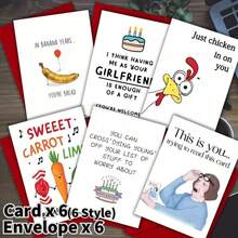 12pcs Funny Birthday Cards With Envelopes, Humorous Birthday Party Invitations, And Birthday Gift Decorations-Perfect For Gatherings With Family, Friends, And Coworkers - one-size - View 5