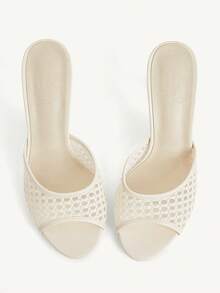 CUCCOO CHICEST Giày sandal cao gót dành cho nữ - Màu be - Xem 2