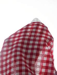 Emery Rose Kids Emery Rose Kids 女童圆领无袖荷叶边格子休闲背心套装，夏季 - 紅色 - 查看 13