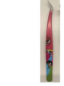 THE POWERPUFF GIRLS X SHEIN 3件組多功能高精度不鏽鋼眉毛鑷子，可愛實用的美妝美容工具組，居家必需品，斜尖頭與尖頭鼻夾，包含睫毛鑷與拔毛鑷，可用於清除臉部毛髮、內生毛與刺屑，亦適用於假睫毛嫁接工具，適合戶外探險 - 彩色 - 查看 8