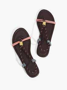 Grefit Womenheeledsandals - Black - View 1