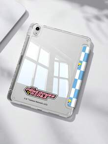 THE POWERPUFF GIRLS X SHEIN Ốp lưng hoạt hình dễ thương, tương thích với iPad (A16) 11 inch thế hệ thứ 11 2025, thế hệ thứ 10, Pro 2020 11 inch, 7/8/9, Galaxy Tab S6 Lite 10.4 inch, chất liệu cao cấp, có tính năng gập 3+Y, chức năng tự động bật/tắt màn hình và ngăn đựng bút tích hợp, chống sốc và thời trang. - Nhiều màu - Xem 2