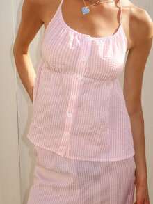 Sydney Algeri 女士日常两件套服装 - 粉色 - 查看 6