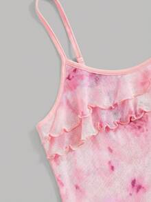 SHEIN Girlism 少女休闲简约舒适不对称下摆背心和鱼尾裙套装 - 彩色 - 查看 10