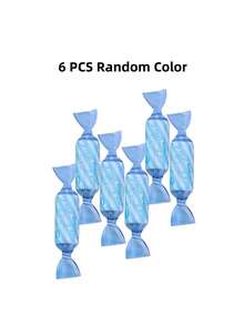 Bộ 6/8 bút bi hình kẹo, mực xanh 0.7mm, kiểu dáng Kawaii dễ thương, thích hợp cho học tập, thi cử, công việc văn phòng, ghi chú, mùa tựu trường, màu ngẫu nhiên. - Nhiều màu - Xem 12