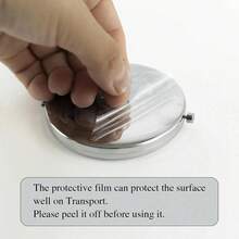 1Pc Metal Double-Sided Compact Folding Makeup Mirror, Portable Handheld High Definition Cosmetic Mirror, Metal Frame With Polished Surface, One Side Magnifying, Ideal For Pocket, Wallet, Perfect Gift, Party Favor, Makeup Mirror,Giveaways,Travel,Cheap Stuff,Travel Essential Mother's Day Gift - Multicolor - View 11