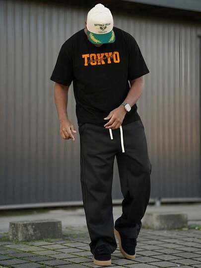 Heavens Edit 男士时尚印花宽松短袖T恤 | 精致设计 | 夏季必备 | 轻松搭配，展现你的风格