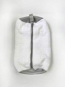 1/2 360° Shoe Washing Bag For All Shoe Types - A Protective Laundry Bag That Is Shape-Resistant, Machine Washable, Air Dryable, And Lined With Soft Fleece, Perfect For Sneakers And Casual Shoes. - Multicolor - View 6