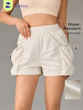 OutZeal Women Sports Skorts Camping Daily Casual Water-Resistant High Waistband Bubble Skirt Active Bottoms