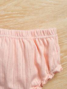 SHEIN Baby Girl Summer Casual Shorts - Multicolor - View 4